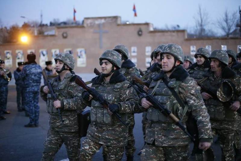 Ոստիկանական ջոկատ մը հերթապահութիւն կատարելու նպատակով Արցախ մեկնեցաւ