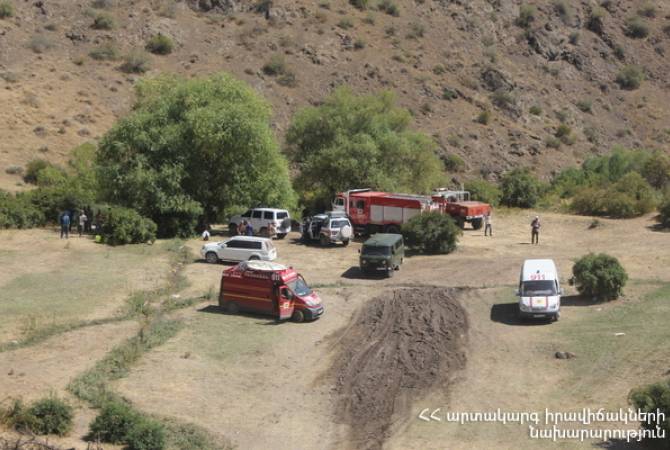 Խոսրովի  անտառի արգելոցի մօտ  բռնկած  հրդեհը  մարուած է