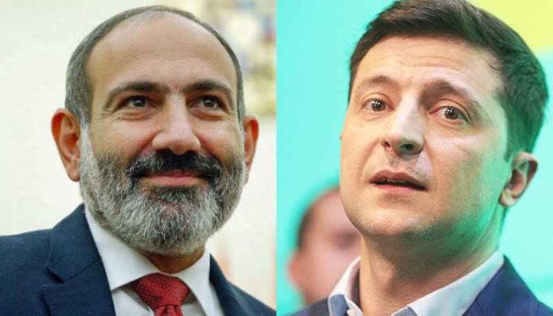 Անկախութեան տօնին առթիւ Փաշինեան շնորհաւորանք յղեց Ուքրանիոյ նախագահին