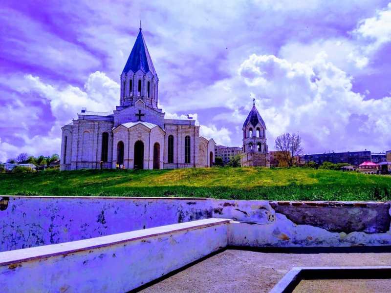 Շուշիի մէջ հաւաքական մկրտութիւն. Կնքահայները Ապրիլեանի մասնակիցներն են