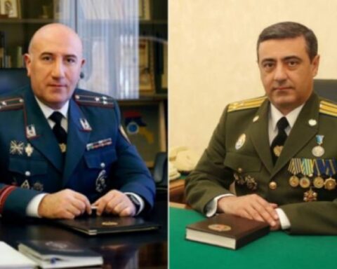 Էտուարտ Մարտիրոսեան եւ Արման Սարգսեան նշանակուեցան ԱԱԾ պետի եւ ՀՀ ոստիկանապետի ժամանակաւոր պաշտօնին