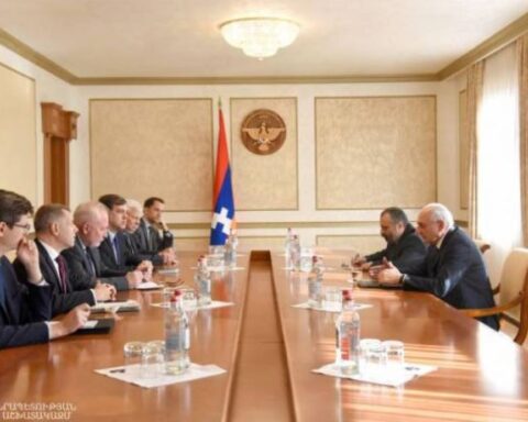 Արցախի  նախագահ Բակօ Սահակեանը ընդունած է ԵԱՀԿ Մինսքի խումբի համանախագահները