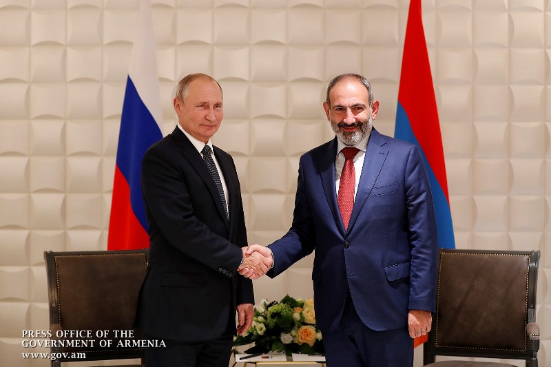 ՀՀ-ՌԴ ռազմավարական կապերը աշխոյժ կերպով կը զարգանան. Փաշինեանը փայլուն որակած է Փութինի հետ զրոյցը