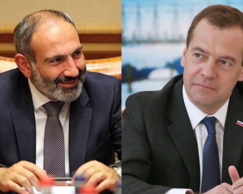 Փաշինեան-Մետվետեւ հեռախօսազրոյց