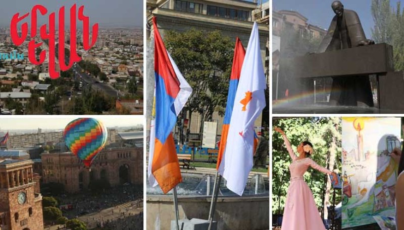 Երեւանը կը նշէ հիմնադրման 2801-ամեակը