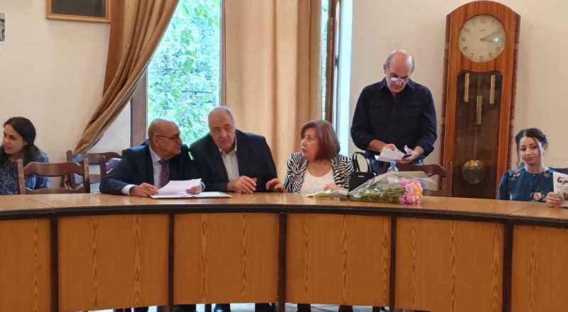 ՌԱԿ-ի երախտաւորներէն՝ Հայկ Նագգաշեանի անուան մրցանակի տւչութիւն Երեւանի մէջ