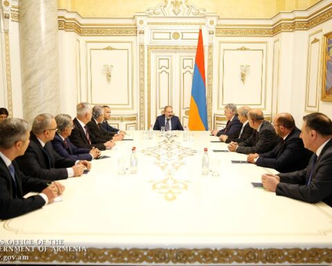 ՌԱԿ Կեդրոնական Վարչութեան պատուիրակութիւնը այցելեց ՀՀ Վարչապետ Նիկոլ Փաշինեանին