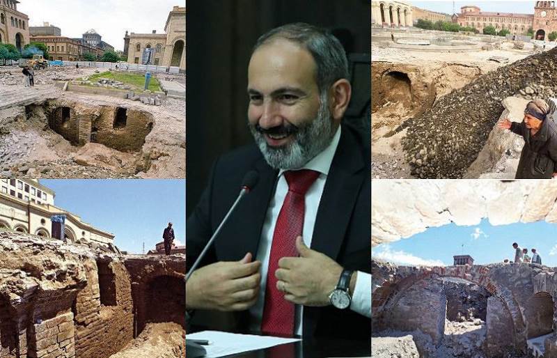 Հանրապետութեան հրապարակի տակ գտնուող պատմական շերտը պիտի բացուի եւ վերածուի թանգարանի