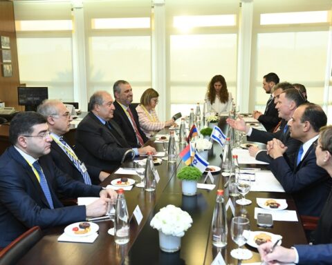 Նախագահ Սարգսեան Իսրայէլի մէջ բարձրացուցած է Հայոց ցեղասպանութեան ճանաչման հարցը