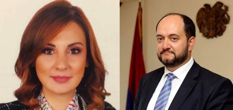 Արայիկ Յարութիւնեանը հեռախօսազրոյց ունեցած է Լիբանանի նորանշանակ հայ նախարարին հետ