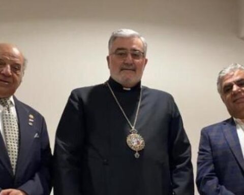 ՌԱԿ Կեդրոնական Վարչութեան պատուիրակութեան հանդիպումը գերապայծառ Միքայէլ եպս. Մուրատեանի հետ