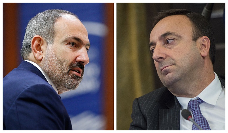 Հրայր Թովմասեանը դատական հայց ներկայացուցած է ընդդէմ Նիկոլ Փաշինեանի