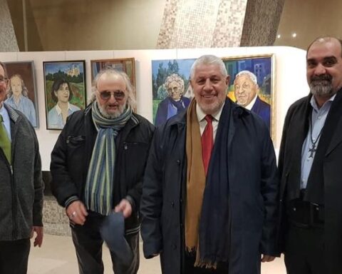 «Portraits d'hier et d'aujourd'hui». Արուեստագէտ Գլոտ Չաւուշի անհատական ցուցահանդէսը Լիոնի մէջ