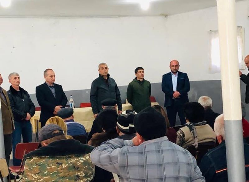 Մայիլեանի եւ «Նոր Արցախ» դաշինքի հանդիպումը Աշան գիւղի բնակիչներու հետ