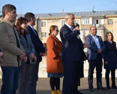 Արցախի մէջ  ընտրական արշաւը կը շարունակուի. Մասիս Մայիլեանն ու «ՆՈՐ ԱՐՑԱԽ» դաշինքի անդամները շարունակած են Ստեփանակերտի մէջ շրջայցը