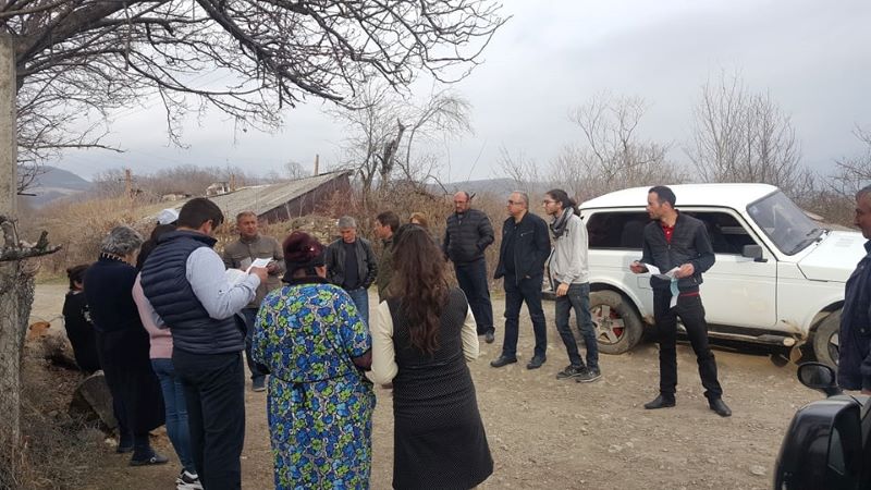 «Նոր Արցախ» դաշինքի ընտրարշաւի շրջանակներուն մէջ հանդիպում գիւղական համայնքներու հետ. Առաջնահերթութիւնը գիւղատնտեսութիւնն է