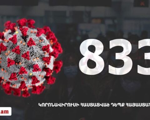 Հայաստանի մէջ «Քորոնա» ժահրի 11 նոր դէպք գրանցուած է