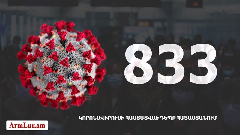 Հայաստանի մէջ «Քորոնա» ժահրի 11 նոր դէպք գրանցուած է