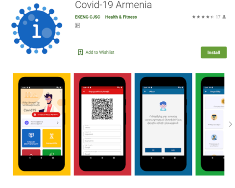 Հայաստանի մէջ սկսած է գործել Covid-19 բջիջային յաւելուածը