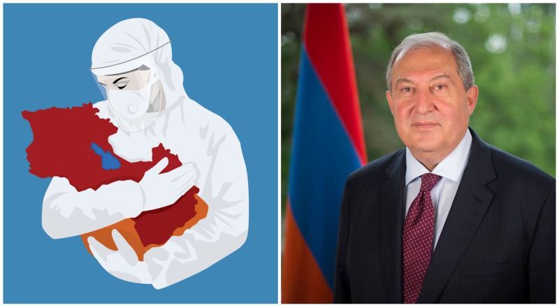 «Միասին յաղթահարենք համաճարակը». Նախագահ Սարգսեան COVID-19 Հայաստանի վերաբերեալ յատուկ կոչով հանդէս եկաւ