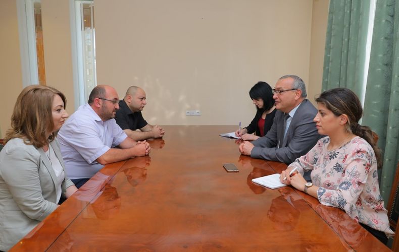ԱՀ ԱԺ նախագահը ընդունած է Արցախի Ռամկավար Ազատական Կուսակցութեան ներկայացուցիչները