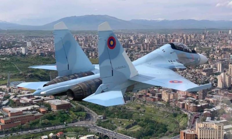 Հայ օդաչուներու սլացիկ թռիչքները ՝ Սու-30 կործանիչներով (Տեսանիւթ)