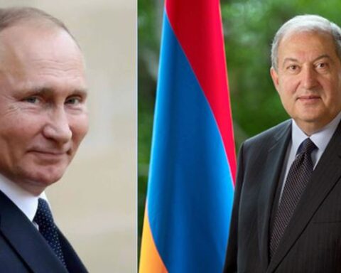 Փութին շնորհաւորեց Նախագահ Սարգսեանը