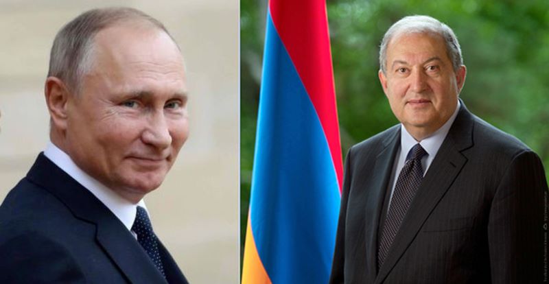 Փութին շնորհաւորեց Նախագահ Սարգսեանը