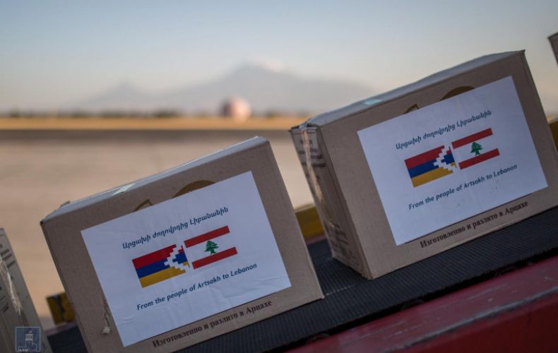Արցախէն օժանդակութիւններ՝ վիրաւոր Լիբանանին