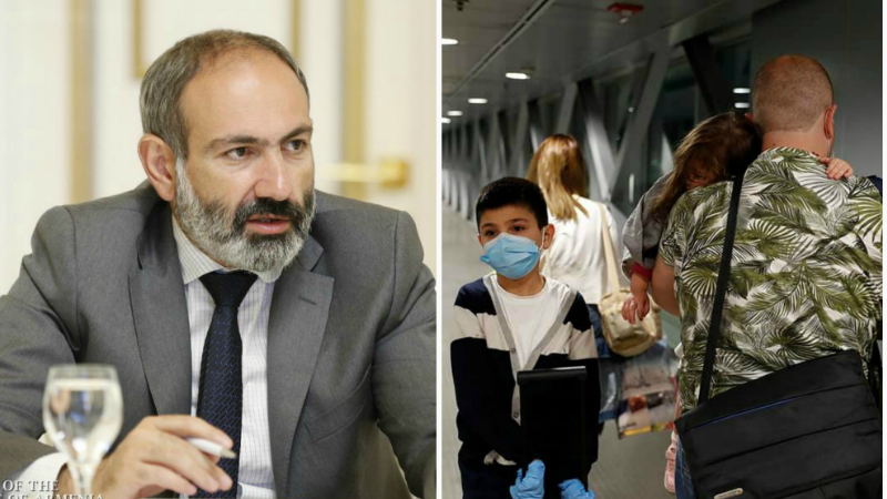 Կը գնահատուին Լիբանանէն ՀՀ վերադարձող քաղաքացիներու կարիքները. Նիկոլ Փաշինեան