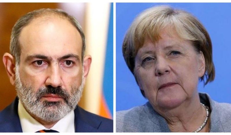 Փաշինեանը Մերքէլին կոչ ըրած է գործադրելու ամէն ջանք Թուրքիոյ ապակառուցողական կեցուածքը սանձելու համար