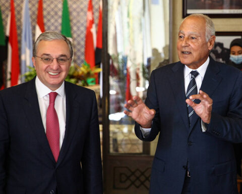 Մնացականեան եւ Արաբական Լիկայի ղեկավարը քննարկած են Մերձաւոր Արեւելքի վերջին զարգացումները