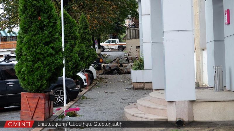 Վայրկեաններ առաջ հրթիռակոծուեցաւ Ստեփանակերտը
