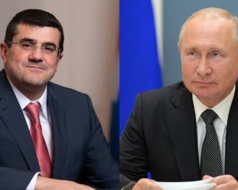 կը խնդրենք ձեզմէ գործադրել բոլոր հնարաւոր ջանքերը պատերազմի դադրեցման եւ քաղաքական գործընթացներու վերսկսման ուղղութեամբ. ․ ԱՀ նախագահը՝ Փութինին
