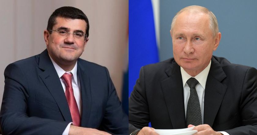 կը խնդրենք ձեզմէ գործադրել բոլոր հնարաւոր ջանքերը պատերազմի դադրեցման եւ քաղաքական գործընթացներու վերսկսման ուղղութեամբ. ․ ԱՀ նախագահը՝ Փութինին