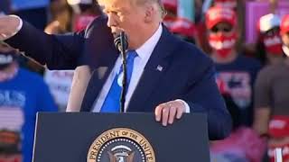 Donald Trump talks about Armenians at his rally in Carson City, Nevada