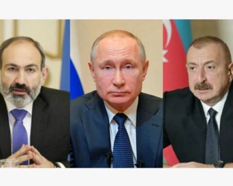 Փութին ղարաբաղեան կարգաւորման հարցը քննարկած է Փաշինեանի ու Ալիեւի հետ