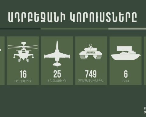 Խոցուած է եւս 5 ԱԹՍ, 13 զրահամեքենայ, թշնամին ունի 105 զոհ. ներկայացուած են հակառակորդի կորուստները