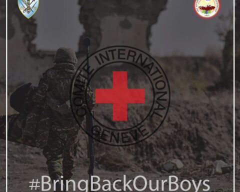 A letter to Mr. Peter Maurer, the President of the ICRC by Jerusalem's Ramgavar party and the Hoyetchmen club, demanding their intervention to free our prisoners of war