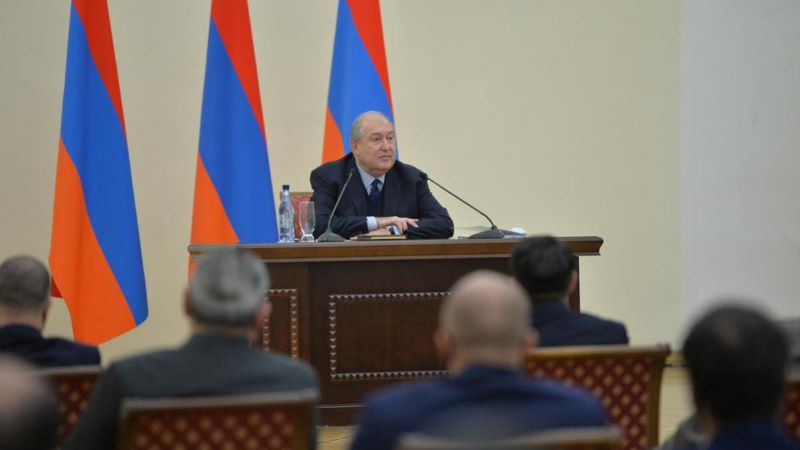 Թոյլ չտալ, որ զայրոյթը, անհանգստութիւնը վերածուին քաղաքական բեւեռացման. Նախագահ Արմէն Սարգսեան