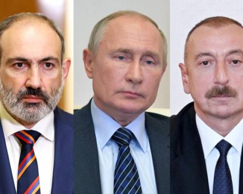 Մոսկուայի մէջ մեկնարկած է Փաշինեանի, Ալիեւի եւ Փութինի հանդիպումը