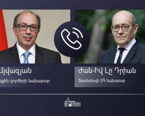 Հայաստանի եւ Ֆրանսայի ԱԳ Նախարարները հեռախօսազրոյց ունեցան
