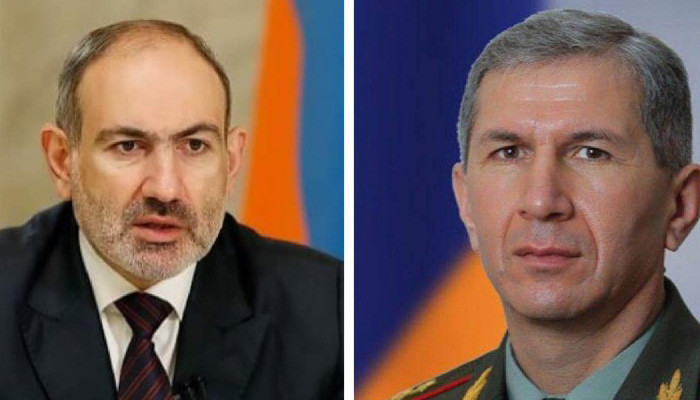 ՀՀ ԶՈՒ գլխաւոր շտաբի պետ Օնիկ Գասպարեանն իրաւունքի ուժով համարուում է ազատուած զբաղցուցած պաշտօնէն․ վարչապետ