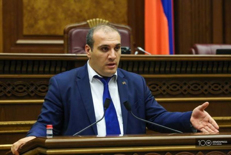 Ազգային ժողովի պատգամաւոր Համազասպ Դանիէլեանը հրաժարականի դիմում ներկայացուցած է