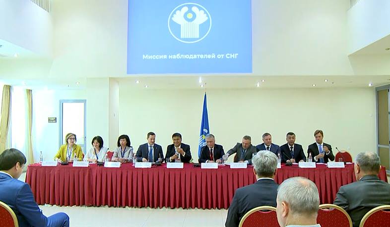 ԱՊՀ դիտորդները չեն արձանագրած այնպիսի խախտումներ, որոնք կրնան ազդել ընտրութիւններուն արդիւնքներուն վրայ