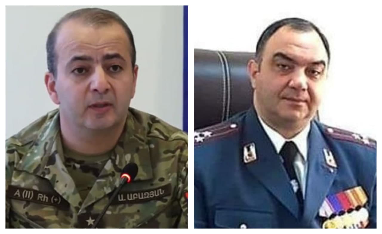 ԱԱԾ տնօրէնին ու ոստիկանապետին շնորհուած է զօրավար-մայորի կոչում