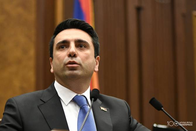 Ալեն Սիմոնեանն ընտրուած է Ազգային ժողովի նախագահ