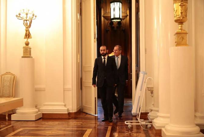 Հայ-ռուսական համագործակցութեան օրակարգը յագեցած է. կայացած է Արարատ Միրզոյեանի հանդիպումը Սերկէյ Լաւրովի հետ