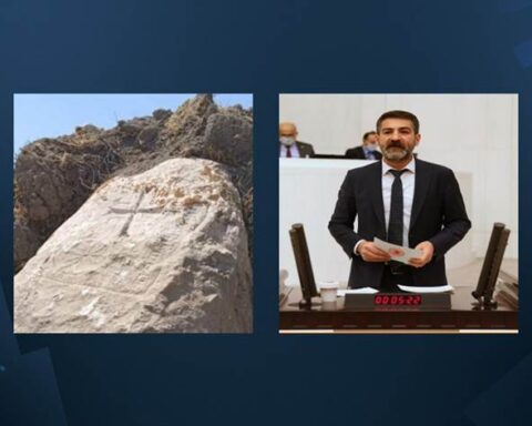 Աւերուած է Վանի հայկական գերեզմանատունը
