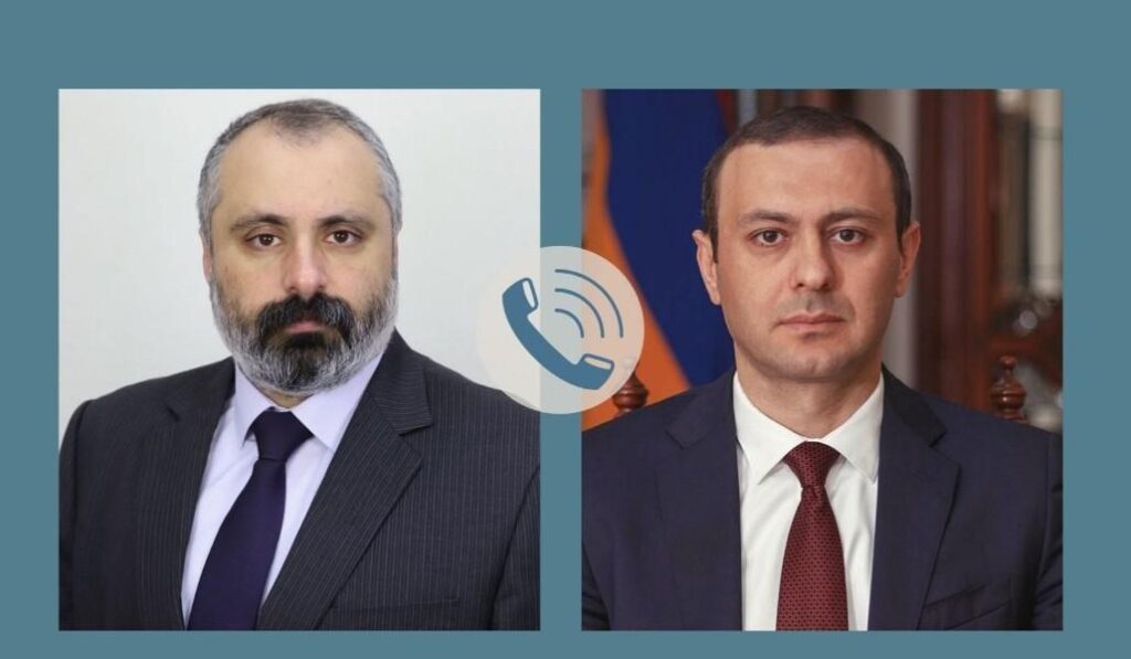 Արմէն Գրիգորեանն ու Դաւիթ Բաբայեանը քննարկած են ատրպէյճանա-ղարաբաղեան հակամարտութեան առնչուող հարցեր